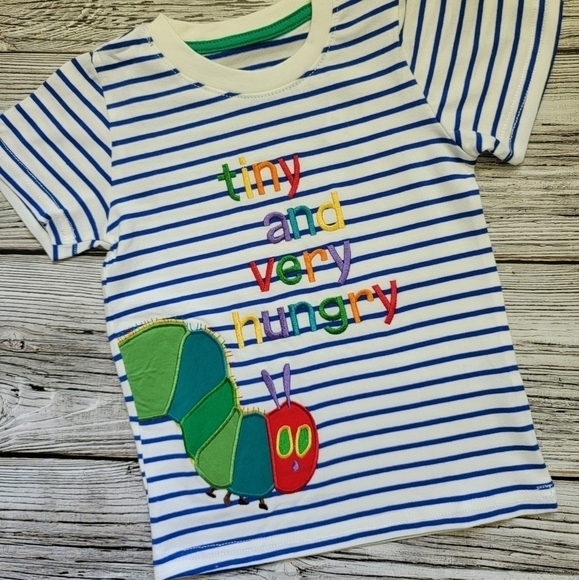 The Very Hungry Caterpillar T-Shirt Back To School Outfit Birthday Outfit - Picture 1 of 8